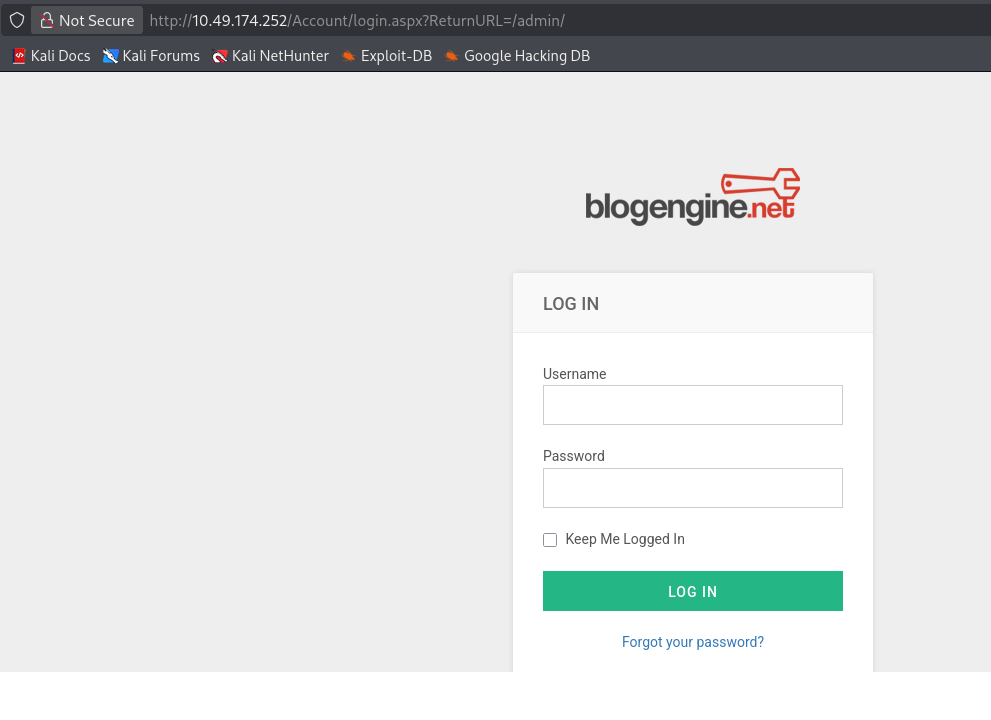 blogengine_net_login_page.png